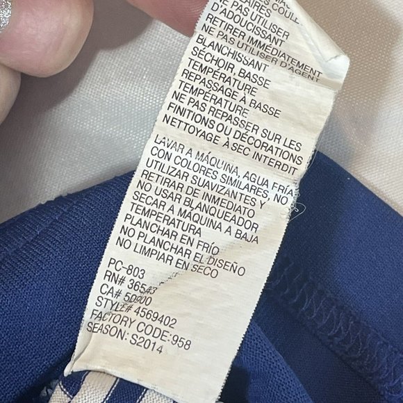 Izod Golf Polo Shirt Men's Large L Blue Collared Short Sleeve Athletic Quick Dry - Picture 5 of 8